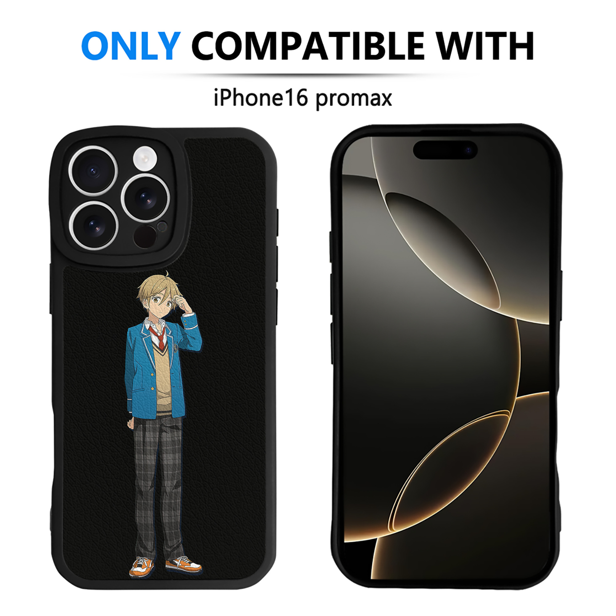 （画像用） あんさんぶるスターズ! Ensemble Stars 【iPhone 16シリーズ対応】シリコンスマホケース（レザー調） 材質：シリコン
